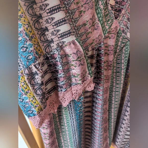 SHEIN Multicolor Boho Mini Dress - Picture 3 of 8